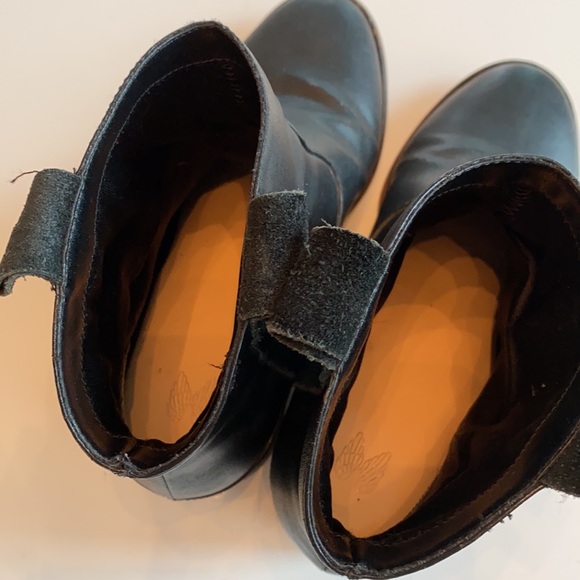 Black ankle boot wedges - Picture 4 of 4